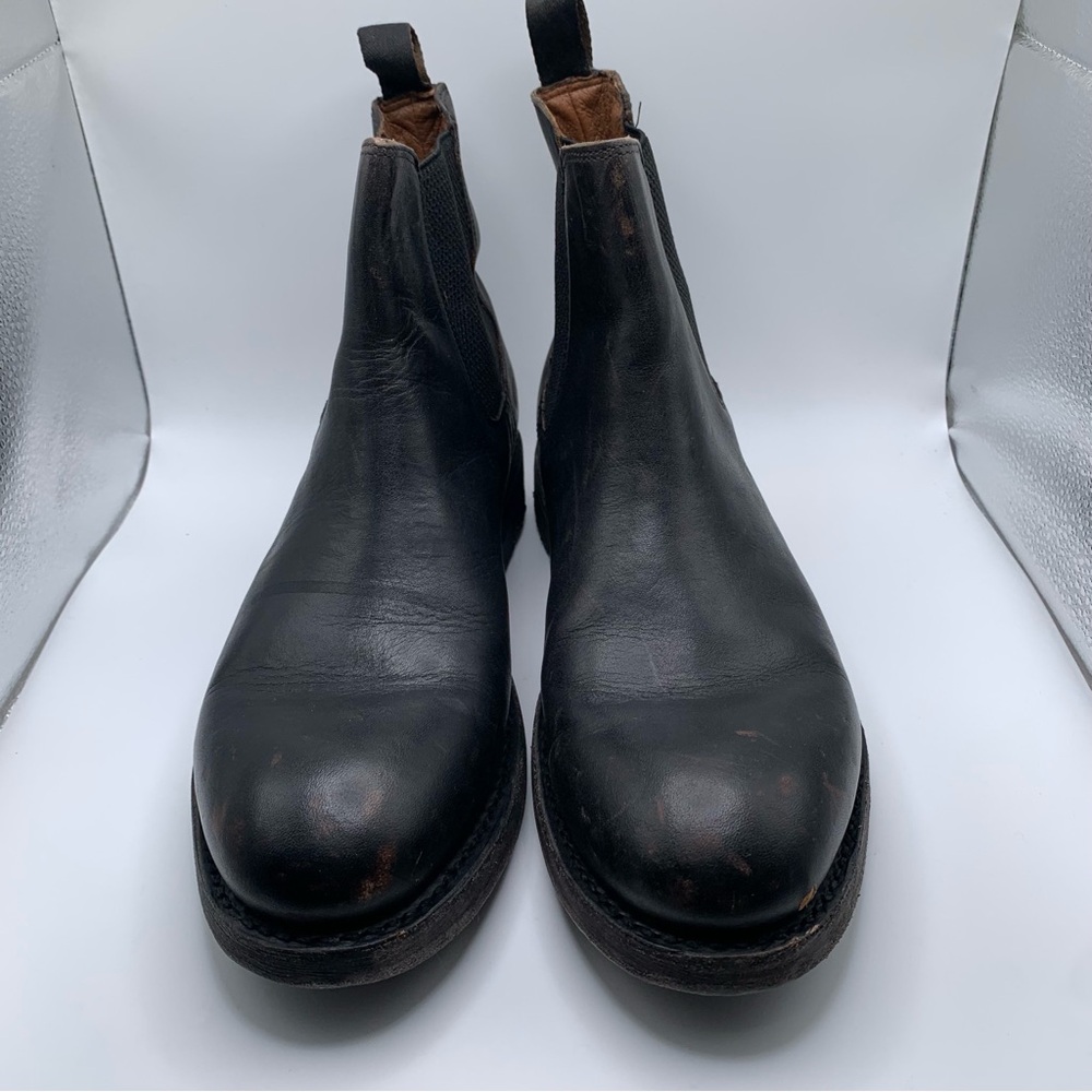 NWOB Frye Men's Bowery TYLER Chelsea Boot size 8 distressed 1624 - Picture 4 of 14